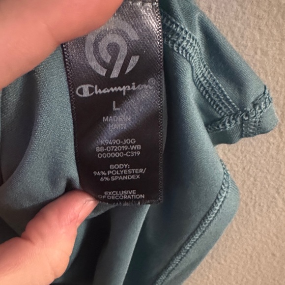 Champion Women’s Teal Short Sleeve Shirt - Picture 4 of 6